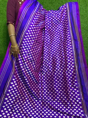 PPHSIDSS5F20TSCC01- Ikat silk saree