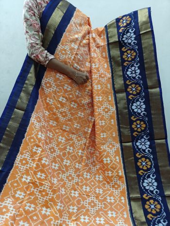 PTISIDSS5F22BBDD20- Ikat silk saree