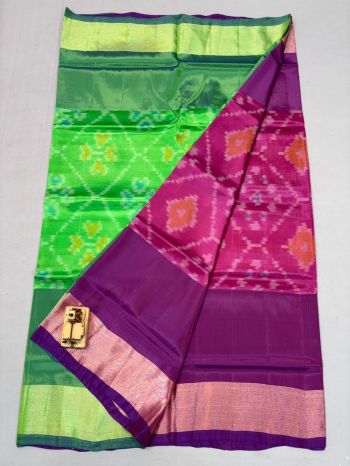 PKHSISSS5F25ISDC14- Ikat soft silk saree