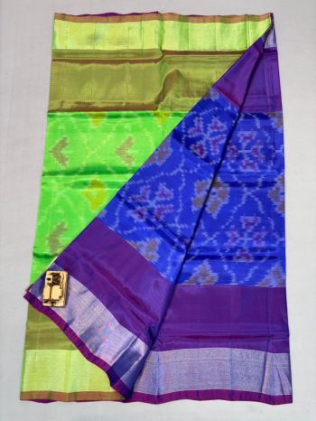 PKHSISSS5F25ISDC19- Ikat soft silk saree