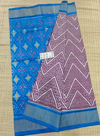 PSHLIDSS5F15BZCC02- Ikat silk saree