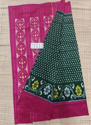 PSHLIDSS5F15BZCC05- Ikat silk saree