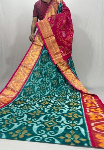 PSSIISCS5F17EECC13- Ikat Sico saree