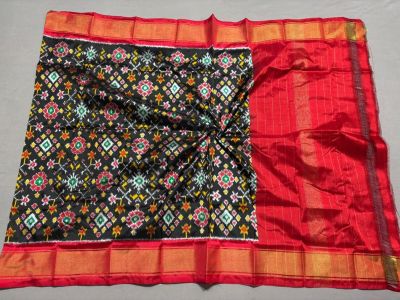 PSSIISDP5M10ECDC03- Ikat silk dupatta