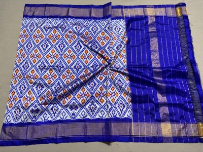 PSSIISDP5M10ECDC15- Ikat silk dupatta