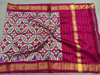 PSSIISDP5M10ECDC16- Ikat silk dupatta