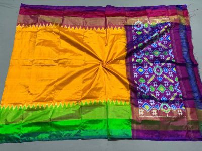 PSSIISDP5M10ECDC18- Ikat silk dupatta