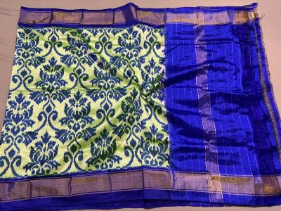 PSSIISDP5M10ECDC19- Ikat silk dupatta