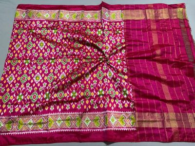 PSSIISDP5M10ECDC21- Ikat silk dupatta