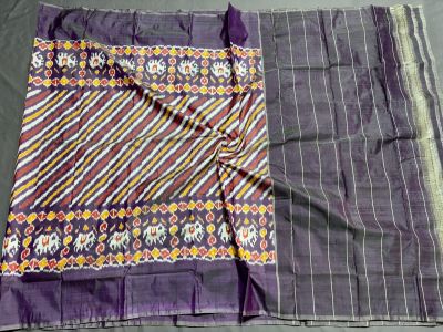 PSSIISDP5M10ECDC32- Ikat silk dupatta