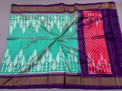 PSSIISDP5M10ECDC53- Ikat silk dupatta