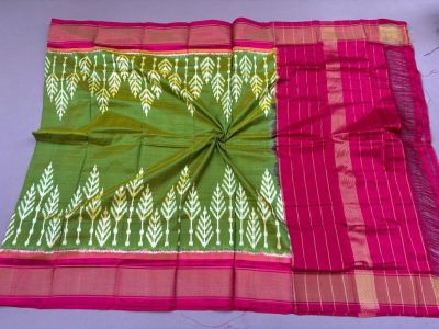 PSSIISDP5M10ECDC60- Ikat silk dupatta