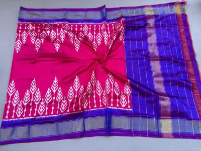 PSSIISDP5M10ECDC65- Ikat silk dupatta