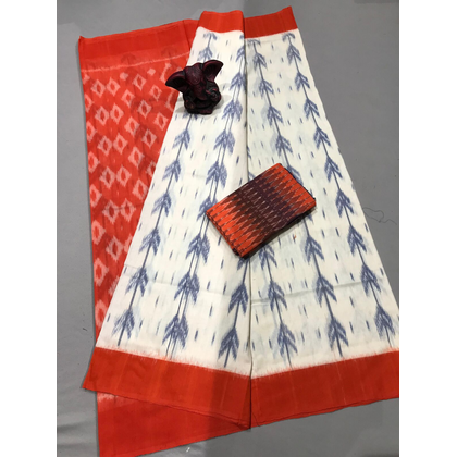 PGMRICTS4A27INDC39- Ikat cotton saree