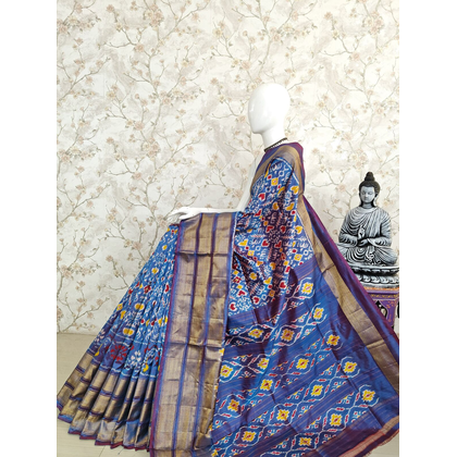 PANHIDSS4N14BNDC15- Ikat silk saree