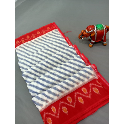 PGLNICTS4L22INSD41- Ikat cotton saree
