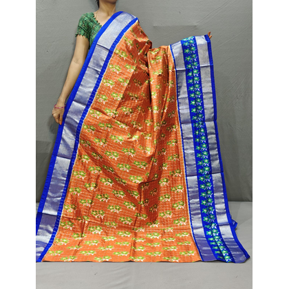 PGMRIDSS4G06NDDC05- Ikat silk saree