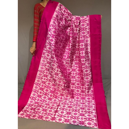 PGMRIDSS4G06NDDC18- Ikat silk saree