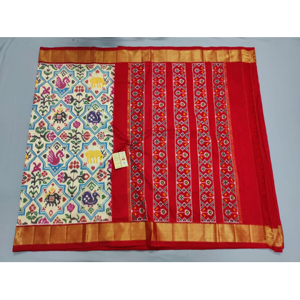 PPISIDSS4G07FDDD01- Ikat silk saree