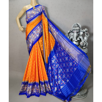 PRIHIDSS4G03TSCD13- Ikat silk saree