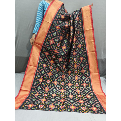 PGMRIDSS4G08BDCD11- Ikat silk saree