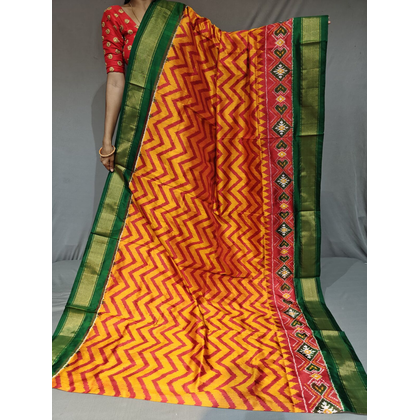 PGMRIDSS4G12BDCD17- Ikat silk saree