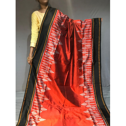 PGMRIDSS4G12BDCD18- Ikat silk saree