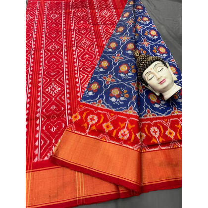 PSDHIDSS4S20BDCC07- Ikat silk saree