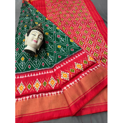 PSDHIDSS4S20BDCC15- Ikat silk saree