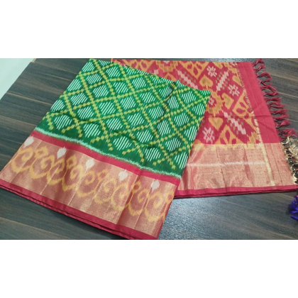 PGMRISCS4S24EZDC07- Ikat Sico saree