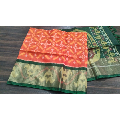 PGMRISCS4S24EZDC08- Ikat Sico saree