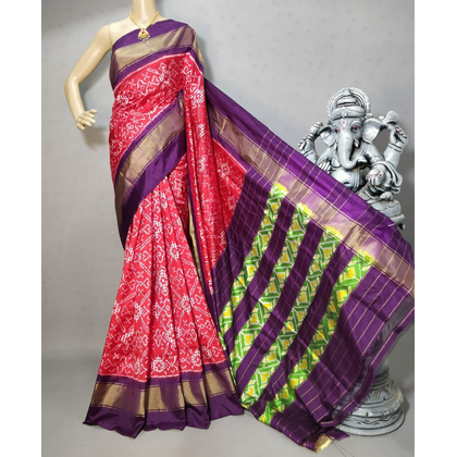 PRIHIDSS4S23BSDD08- Ikat silk saree