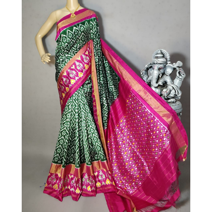 PRIHIDSS4S23BSDD14- Ikat silk saree