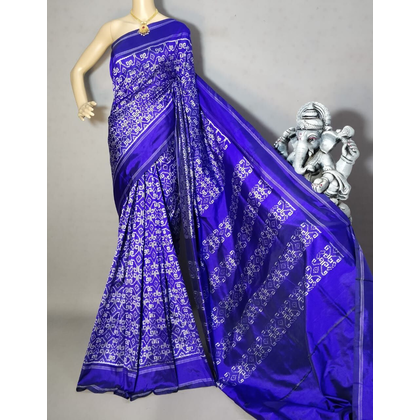 PRIHIDSS4S23BSDD17- Ikat silk saree