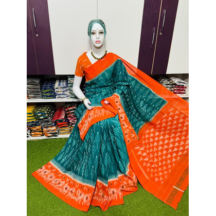 PSRGICTS4S22INCC38- Ikat cotton saree