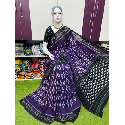 PSRGICTS4S22INCC40- Ikat cotton saree