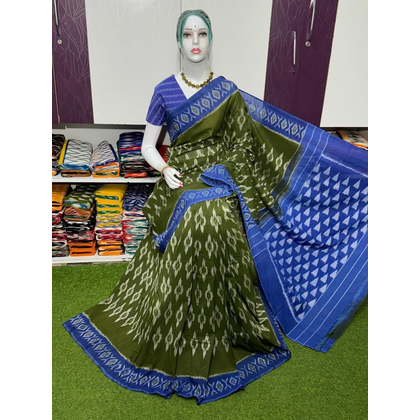 PSRGICTS4S22INCC49- Ikat cotton saree