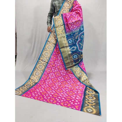 PSSIISCS4S24EZSD01- Ikat Sico saree