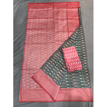 PGMRISCS4S25IFDD10- Ikat Sico saree