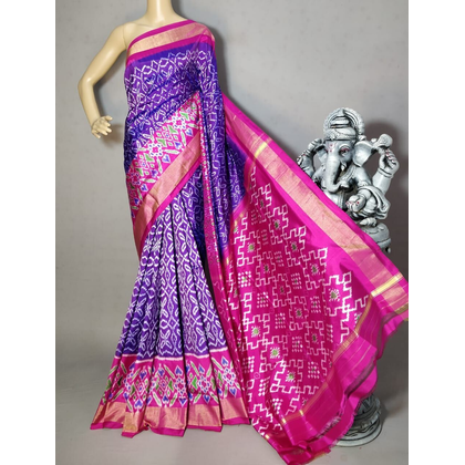 PRIHIDSS4S25TSDC12- Ikat silk saree