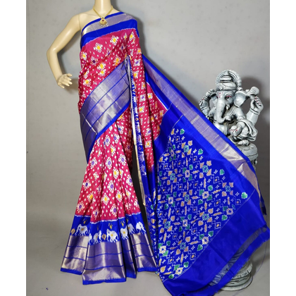 PRIHIDSS4S27NDCD21- Ikat silk saree