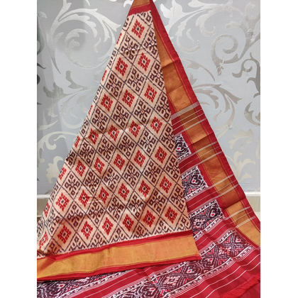 PSPHIDSS4S27BTCD21- Ikat silk saree