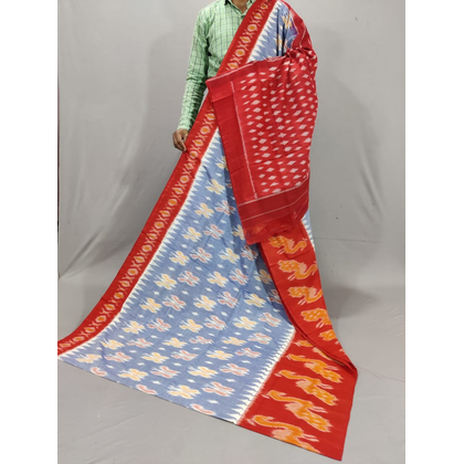 PSSIICTS4O06INCD04- Ikat cotton saree