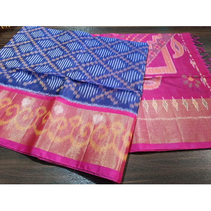 PGMRISCS4O09EZDC23- Ikat Sico saree