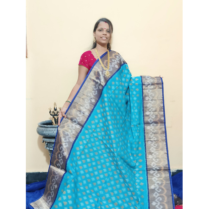 PGMRISCS4O09EZDC60- Ikat Sico saree