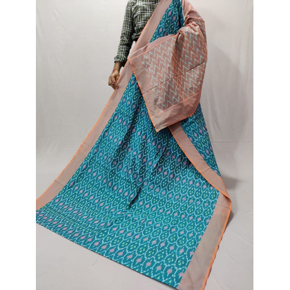 PSSIISCS4O15IECD28- Ikat Sico saree