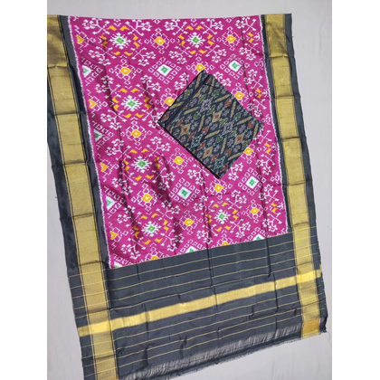 PSSISDST4O15FSCD21- Ikat sico dupatta with  sico top