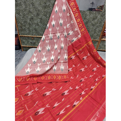 PGMRICTS4O15INSC09- Ikat cotton saree