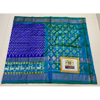 PPHSIDSS4O15BCDC09- Ikat silk saree