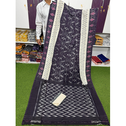 PSRGICTS4O14INSC10- Ikat cotton saree